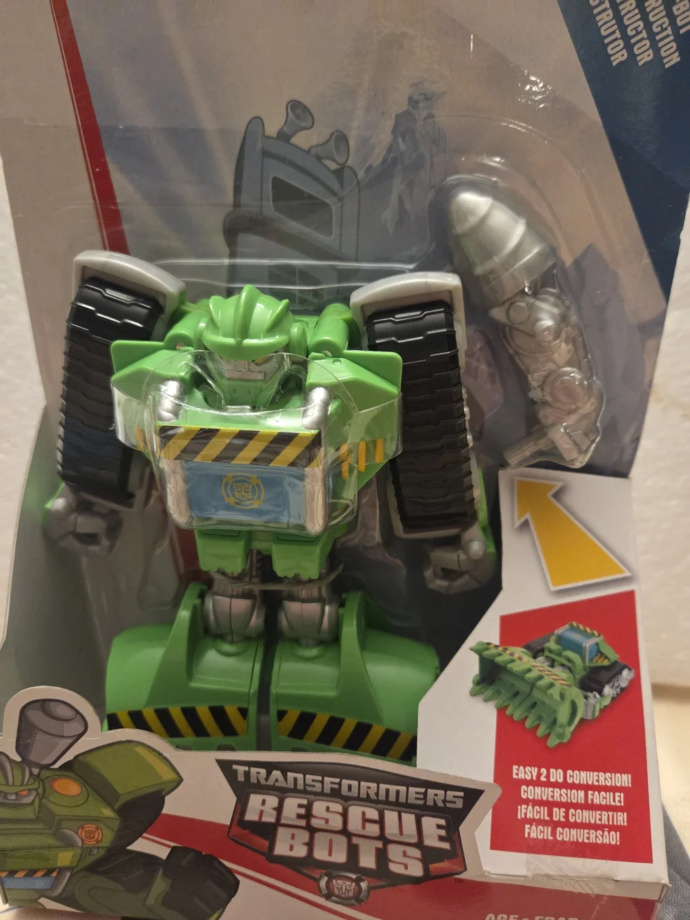 Playskool Heroes Rescue Bots Green Transforming Robot Toy